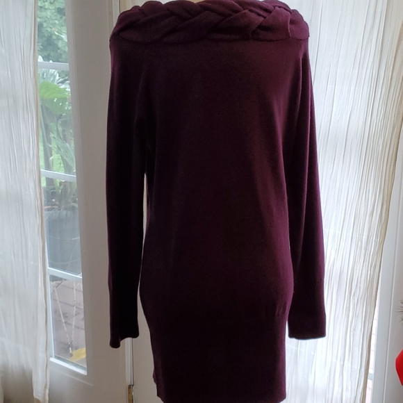 Questions by Say What Plum long sweater - Picture 5 of 7